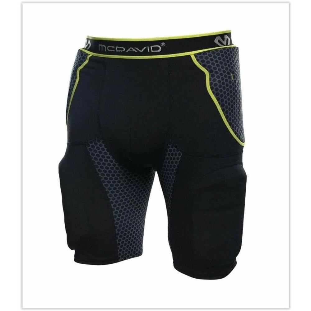 Men's Size: M (30-32") McDavid MD7414 Rival INTG with Hard-Shell Thigh Guard